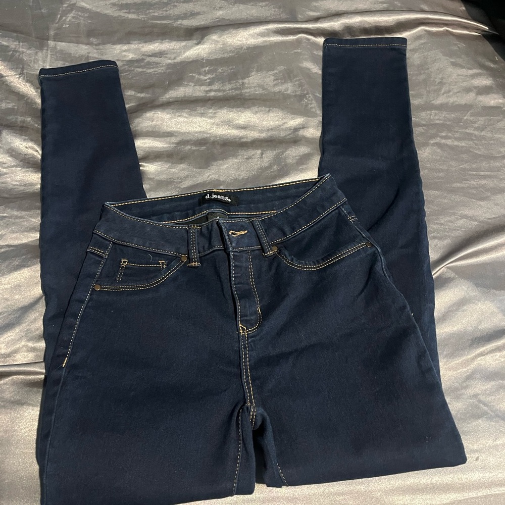 d. jeans Blue Jeggings Stretchy Slim Fit